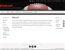 Tablet Screenshot of khshealth.kentoncityschools.org